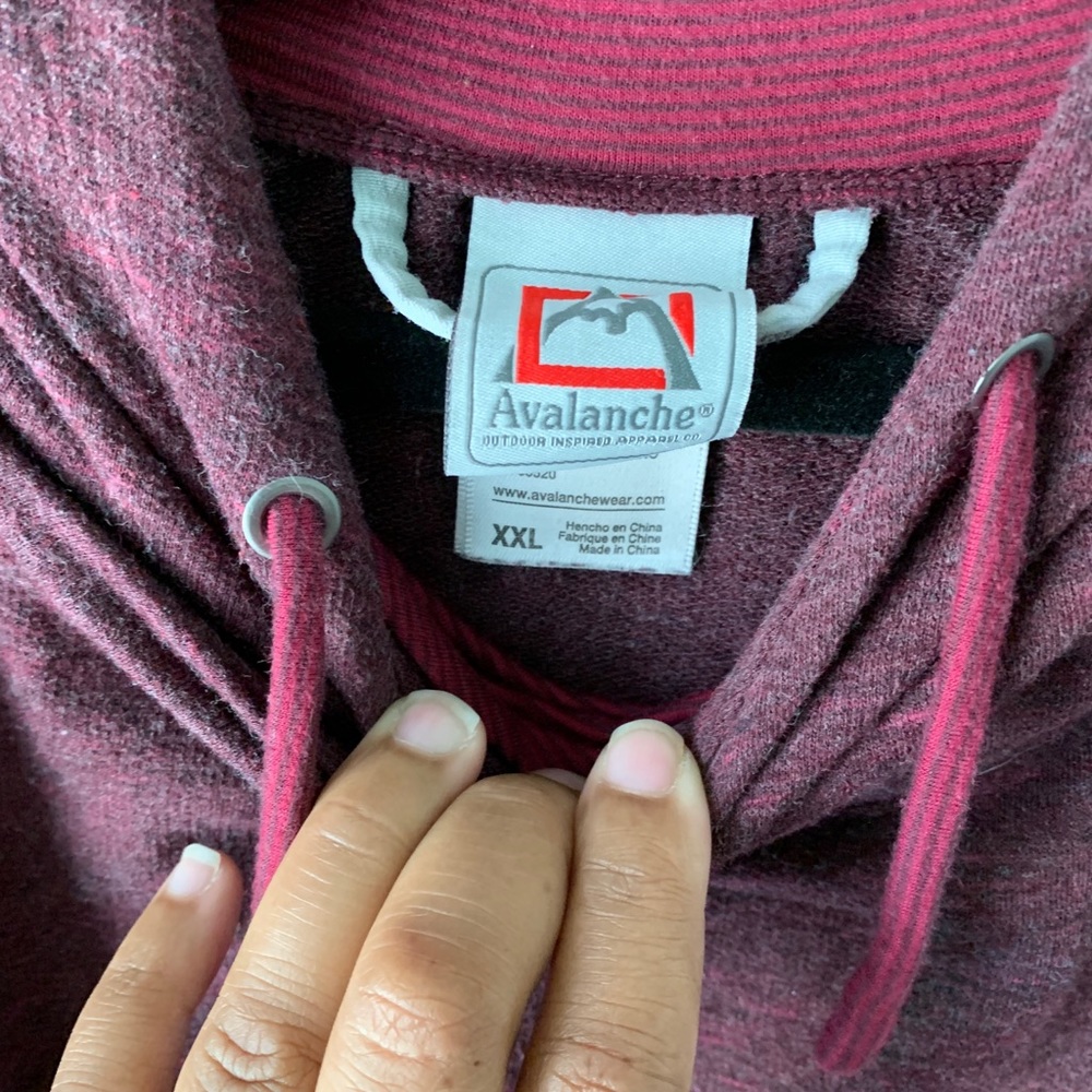 Women’s avalanche sports hoodie - Picture 3 of 4